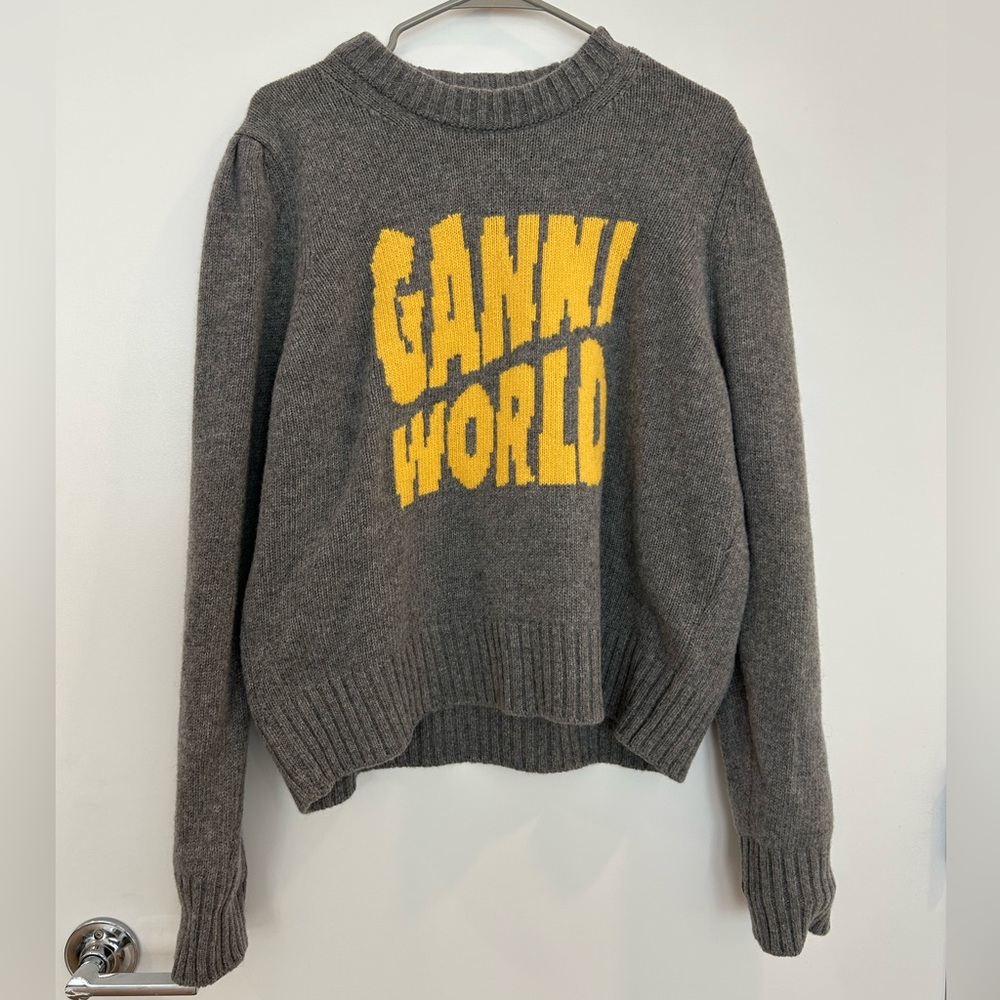 Ganni - Ganni World Sweater (Sz XL)